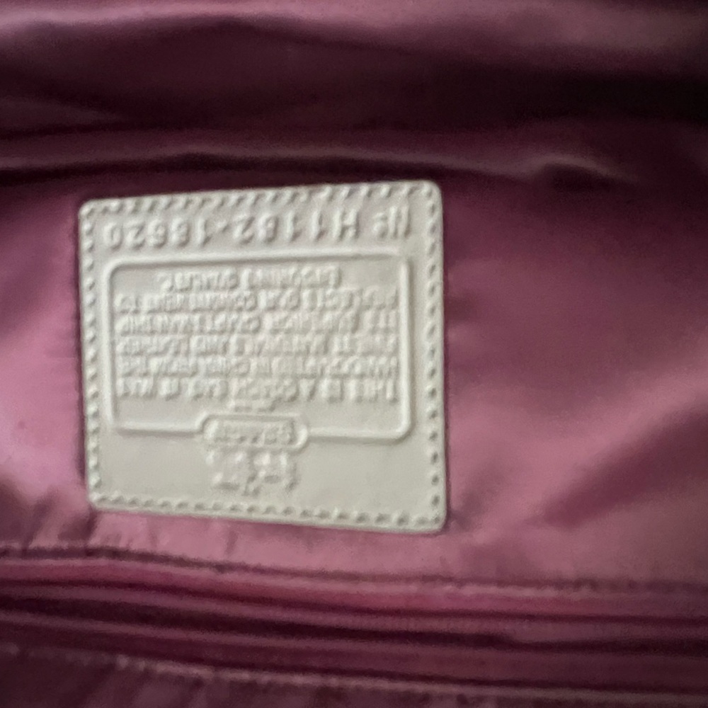 Coach Madison Sophia Gathered Leather Satchel shoulder Bag Purse - Picture 12 of 13